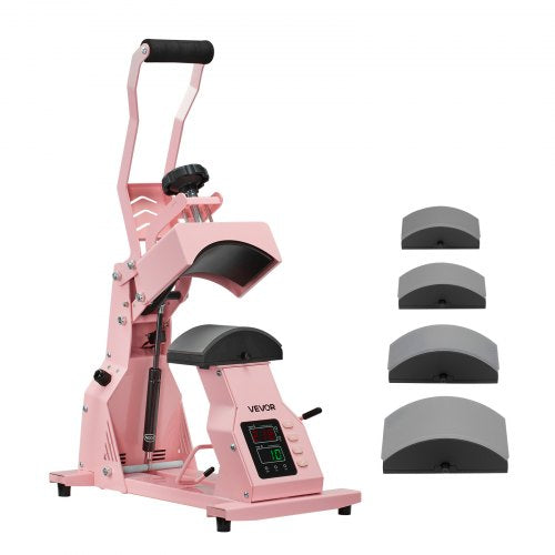 Hat Heat Press Machine with 4pcs Interchangeable Platens Precise