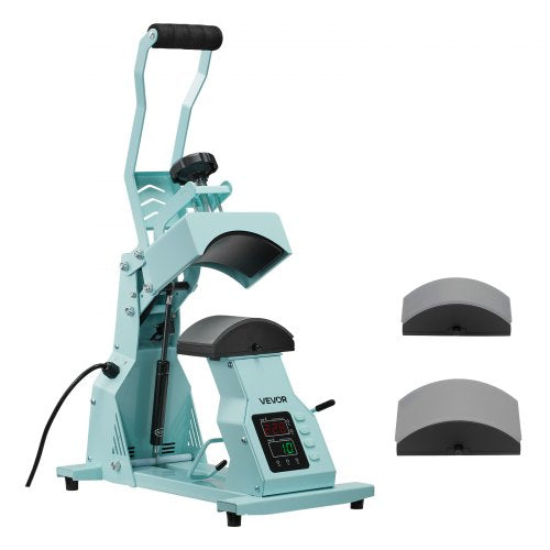 Hat Heat Press Machine with 2pcs Interchangeable Platens Precise 1