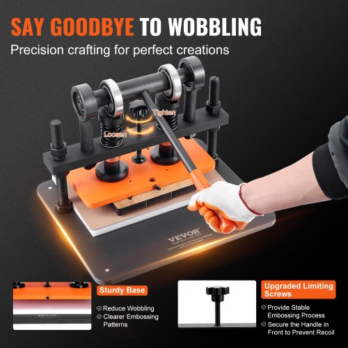 Leather Cutting Machine 11 x 5.5 in Embossing Plate Manual Die Cutter47