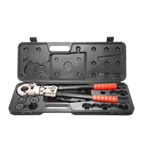 Copper Press Tool Tube Fittings Crimping Kit Pro Press Crimper with 12