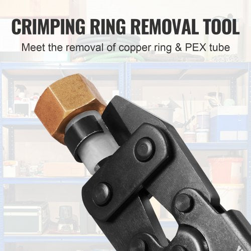 PEX Pipe Crimping Tool Kit Pro Press Crimper for 38 12 34 1 Crimp