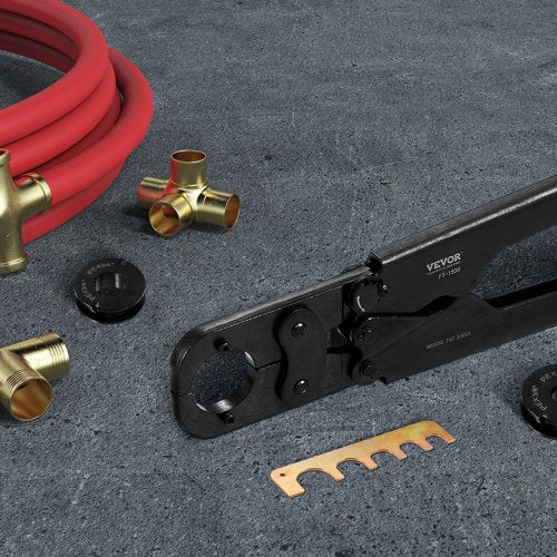 PEX Pipe Crimping Tool Kit Pro Press Crimper for 38 12 34 1 Crimp