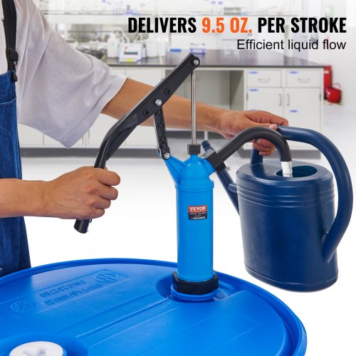 Drum Pump 95 oz Per Stroke LeverAction Barrel Pump Fits 555 Gallon
