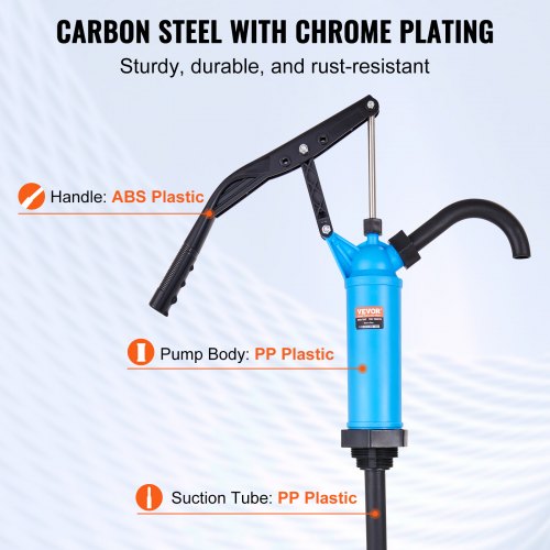 Drum Pump 95 oz Per Stroke LeverAction Barrel Pump Fits 555 Gallon