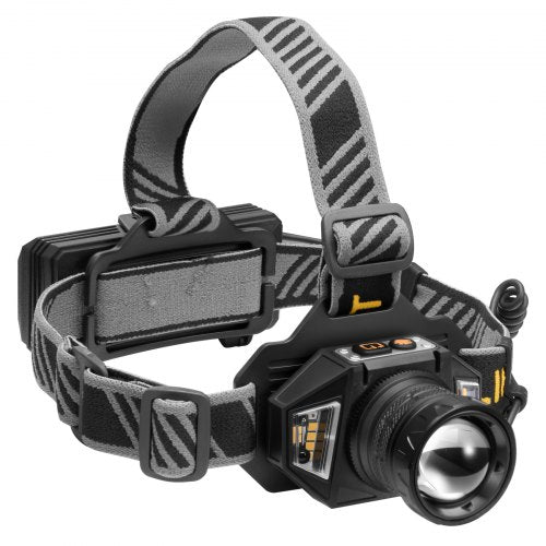 Headlamp Bright LED Rechargeable Headlight Lightweight Head Flashlight