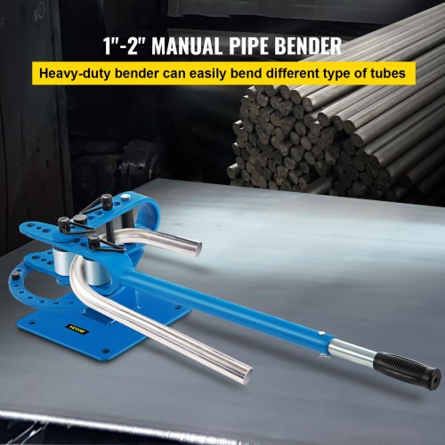 YP9 Manual Bench Top Compact Bender Pipe Bending Machine 7 Dies 13inch
