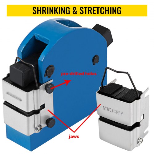 2in1 Sheet Metal Shrinker and Stretcher Set18 Gauge Mild Steel 16 Gauge