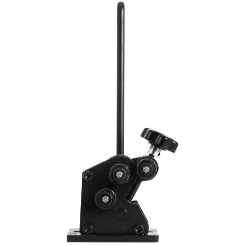 Manual Plate Steel Ring Bender 1312inch Single Pinch Portable Hand Crank
