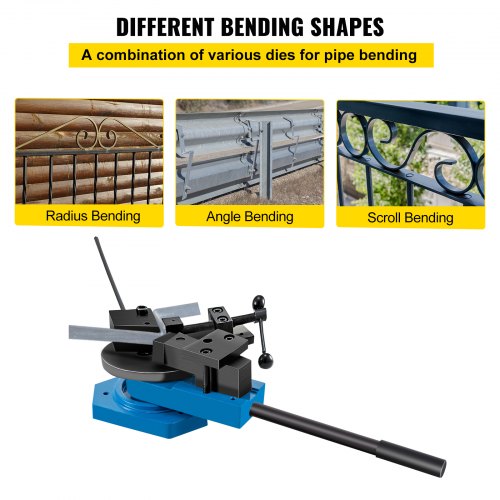 SBG40 Metal Scroll Bender HighHardened Steel Scroll Bender Combination