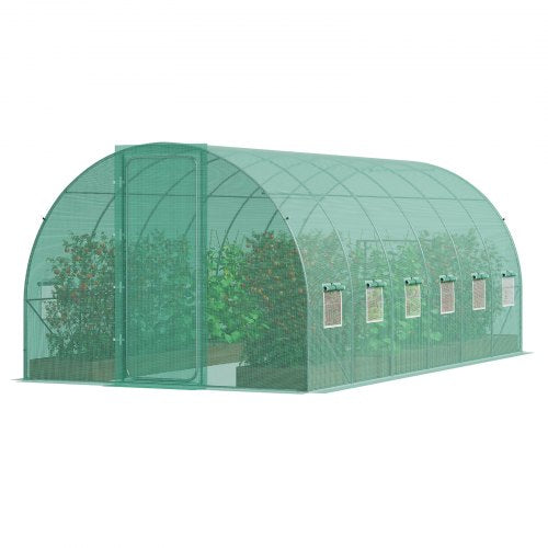 Walkin Tunnel Greenhouse 194x97x74 ft Hoop House Greenhouse Tunnel