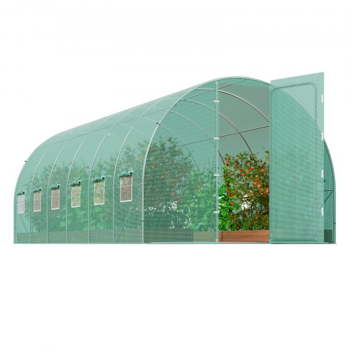Walkin Tunnel Greenhouse 194x97x74 ft Hoop House Greenhouse Tunnel