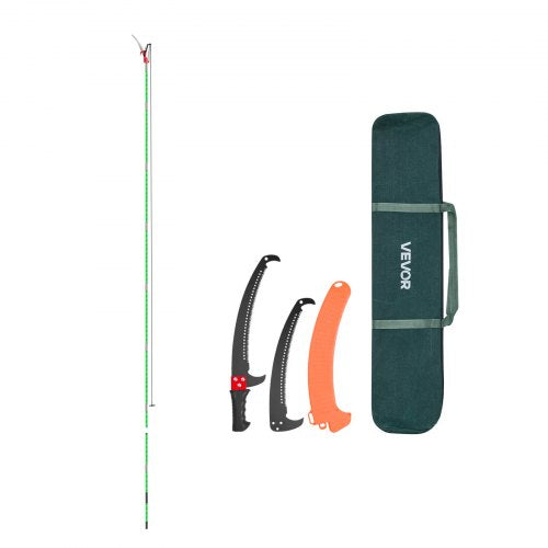 Manual Pole Saw 38727 ft Extendable Pole Tree Pruner with Scissors Sharp