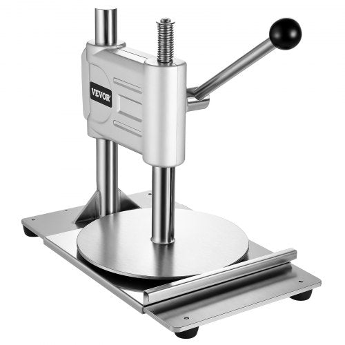 Manual Pizza Dough Press Machine 9.5 inch Pizza Pastry Press Plate