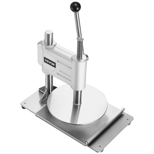 Manual Pizza Dough Press Machine 9.5 inch Pizza Pastry Press Plate