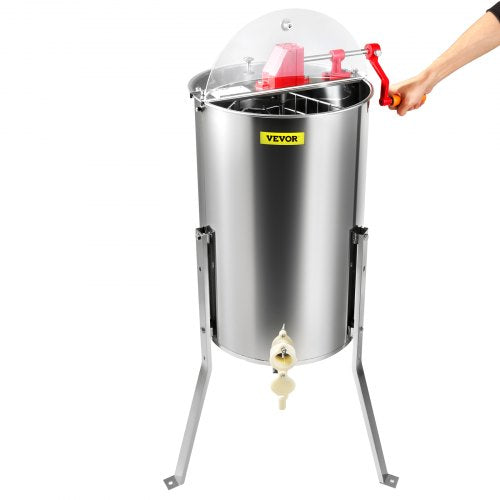 Manual Honey Extractor 24 Frames Honey Spinner Extractor Stainless Steel