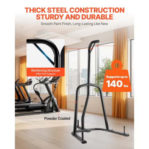 Punching Bag Stand Steel Heavy Duty Workout Equipment Boxing Punching Bag