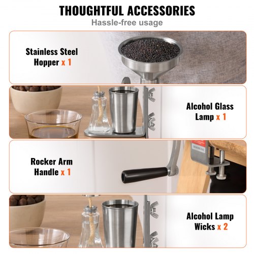 Manual Oil Press Machine Stainless Steel Oil Extractor Machine Detachable