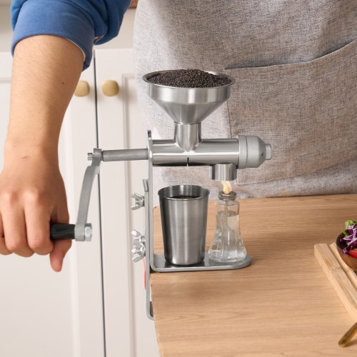 Manual Oil Press Machine Stainless Steel Oil Extractor Machine Detachable
