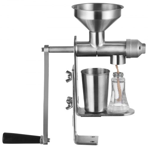 Manual Oil Press Machine Stainless Steel Oil Extractor Machine Detachable