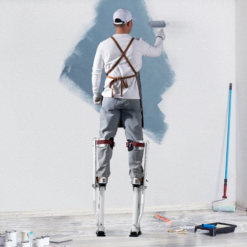 Drywall Stilts Aluminum Tool Stilts 1830 Adjustable Painting Taping – 228 L