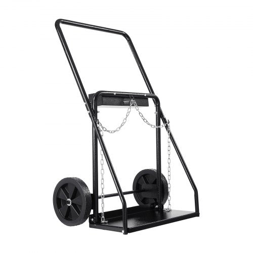 Dual Welding Cylinder Cart Oxygen Acetylene Tank Cart with 440LBS Static