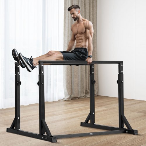 Dip Bar 800 lbs Capacity Heave Duty Dip Stand Station with Adjustable