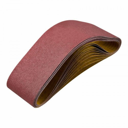 Sanding Belts 6 x 48inch Belt Sander Sanding Belts 10PCS 80 Grit Aluminum