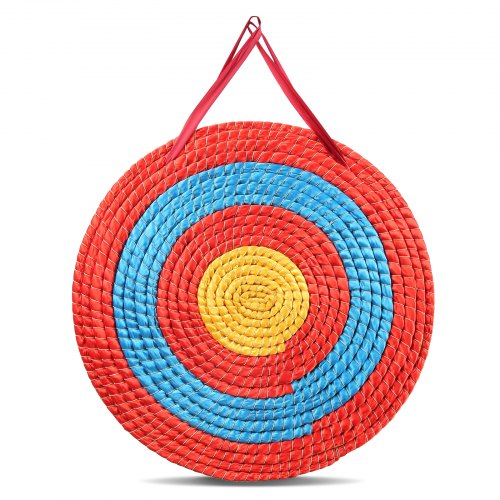 Archery Target 5 Layers 20 Arrow Target Traditional Solid Straw Round