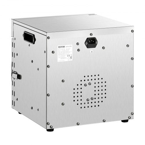 Food Dehydrator Machine 8 Stainless Steel Trays 400W Electric Food Dryer