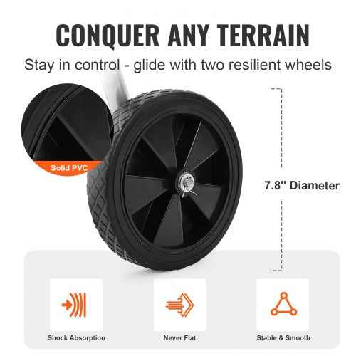Hose Reel Cart Hold Up to 175 ft of 58’’ Hose Hose Not Included Garden