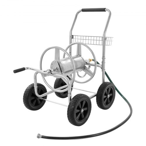 Hose Reel Cart Hold Up to 250 ft of 58’’ Hose Garden Water Hose Carts