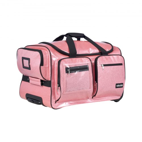 Dance Bag with Garment Rack 23 Inch Rolling Dance Duffel with Wheels USB