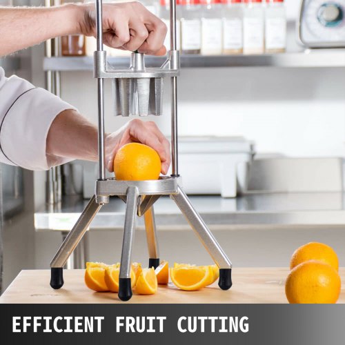 4Section Commercial Easy Wedger Stainless Steel Blade Fruit Lime Slicer