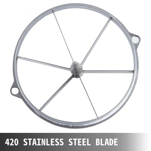 6Section Commercial Easy Wedger Stainless Steel Blade Fruit Lime Slicer