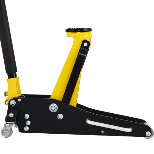 15 Ton Low Profile Aluminum Steel Racing Floor Jack Dual Pump Lift Car – 950 MM