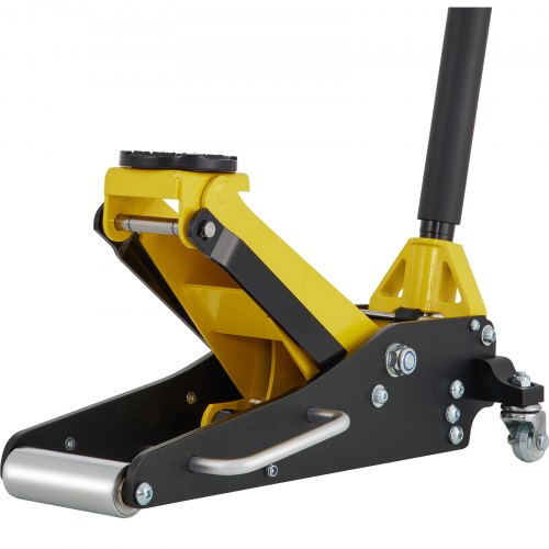 15 Ton Low Profile Aluminum Steel Racing Floor Jack Dual Pump Lift Car – 950 MM