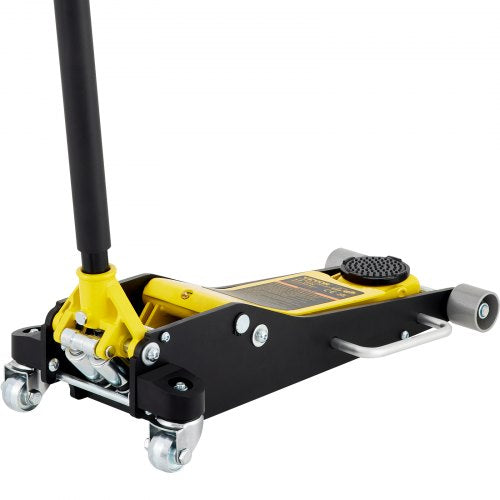 3 Ton Low Profile Aluminum Steel Racing Floor Jack Dual Pump Lift Car Auto –