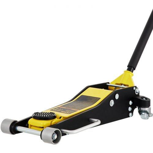 3 Ton Low Profile Aluminum Steel Racing Floor Jack Dual Pump Lift Car Auto –