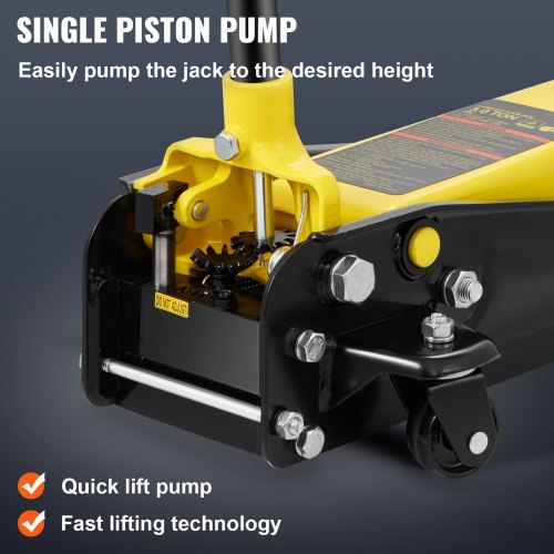 Floor Jack 3 Ton Low Profile Floor Jack Heavyduty Steel Racing Floor Jack