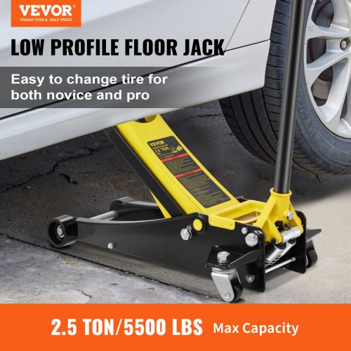 Floor Jack 25 Ton Low Profile Floor Jack Heavyduty Steel Racing Floor