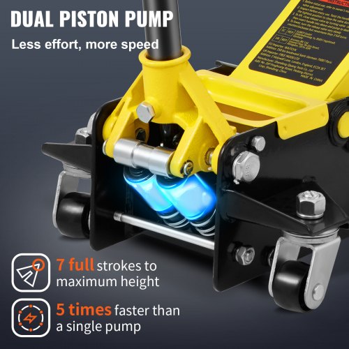 Floor Jack 25 Ton Low Profile Floor Jack Heavyduty Steel Racing Floor