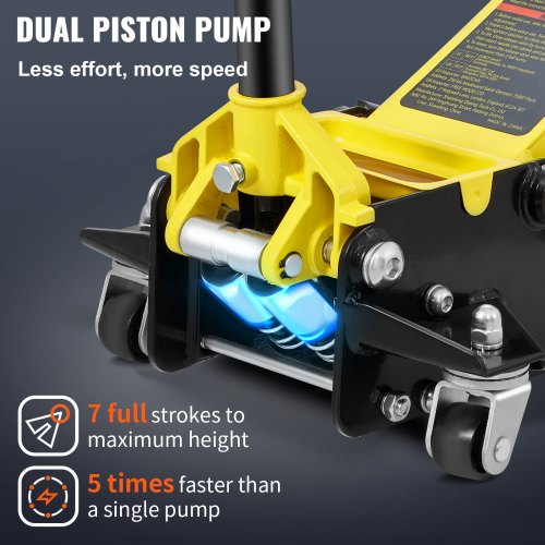 Floor Jack 3 Ton Low Profile Floor Jack Heavyduty Steel Racing Floor Jack