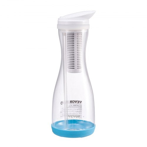 Water Filter Pitcher 6 Cup Glass Water Filter Dispenser Fast Compact