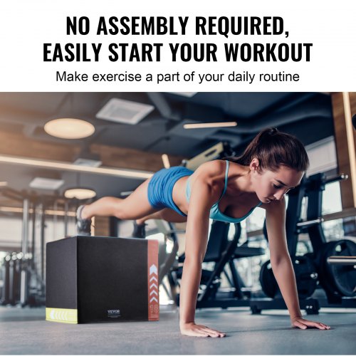 3 in 1 Plyometric Jump Box 201816 Inch Cotton Plyo Box Platform