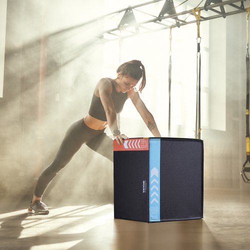 3 in 1 Plyometric Jump Box 201816 Inch Cotton Plyo Box Platform