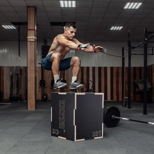 3 in 1 Plyometric Jump Box 201816 Inch Wooden Plyo Box Platform