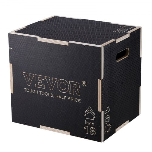 3 in 1 Plyometric Jump Box 201816 Inch Wooden Plyo Box Platform