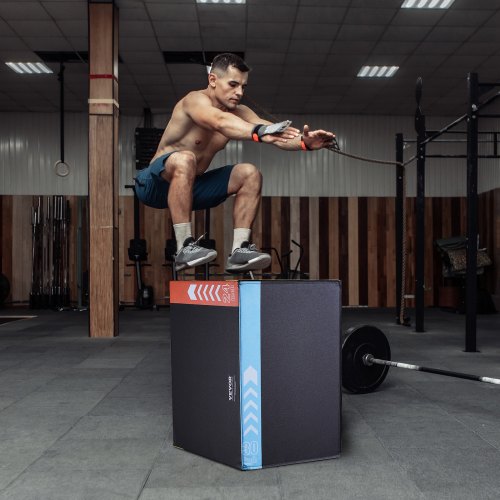 3 in 1 Plyometric Jump Box 302420 Inch Foam Plyo Box Platform Jumping