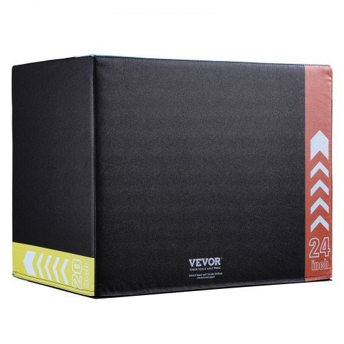 3 in 1 Plyometric Jump Box 302420 Inch Foam Plyo Box Platform Jumping
