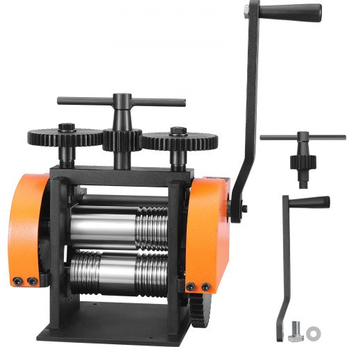 Rolling Mill 17745 mm Jewelry Rolling Mill Machine 1 24 Gear Ratio